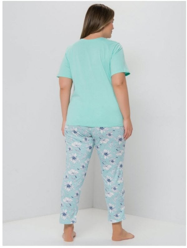 ⁦פיג'מה במידות גדולות⁩ – תמונה ⁦2⁩