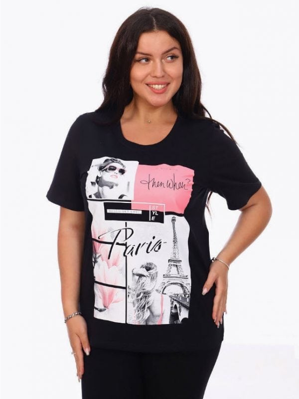 חולצת כותנה מידות גדולות