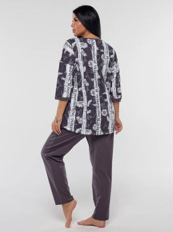 ⁦פיג'מה במידות גדולות⁩ – תמונה ⁦4⁩