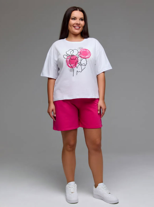 חליפת פנאי לנשים במידות גדולות