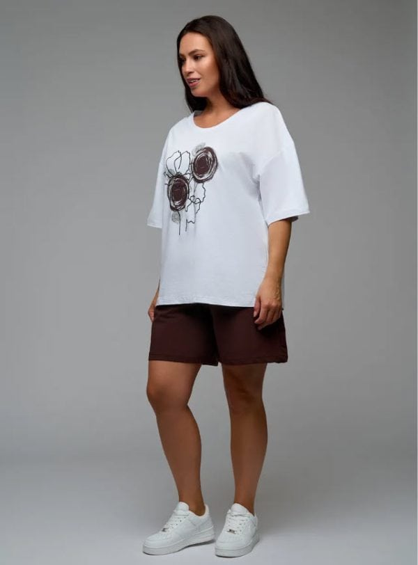 ⁦חליפת פנאי לנשים במידות גדולות⁩ – תמונה ⁦2⁩