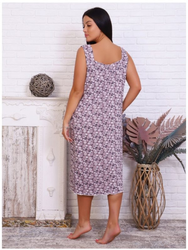 ⁦כותונת לילה במידות גדולות⁩ – תמונה ⁦2⁩