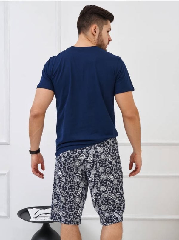 ⁦פיג'מה לגבר כותנה  במידות גדולות⁩ – תמונה ⁦2⁩