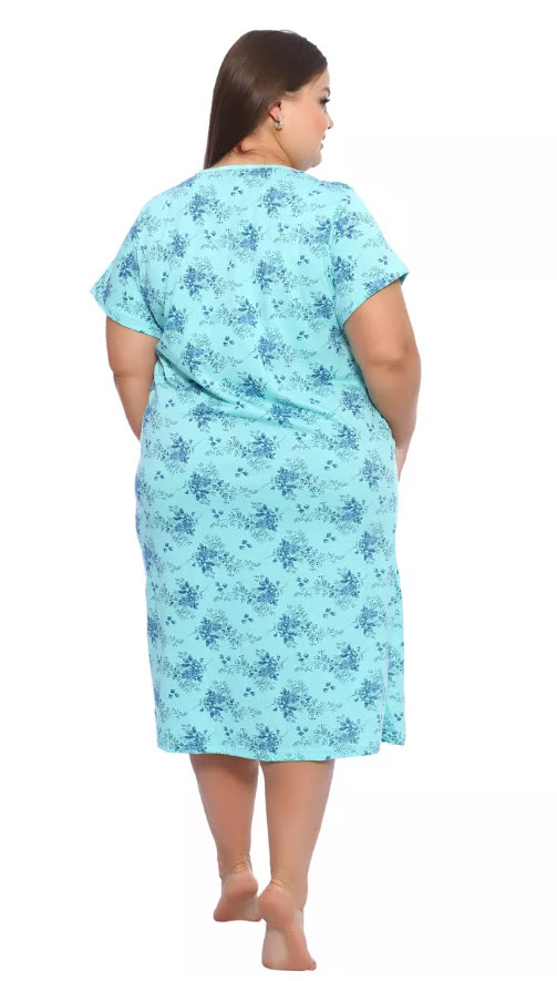 כותונת לילה במידות גדולות – תמונה 3