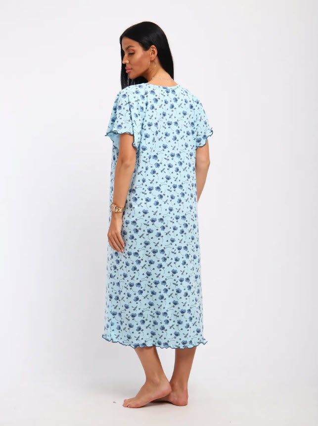 כותונת לילה במידות גדולות – תמונה 3