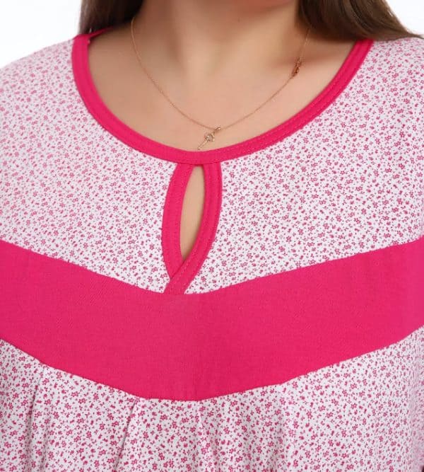 ⁦כותונת לילה במידות גדולות⁩ – תמונה ⁦3⁩