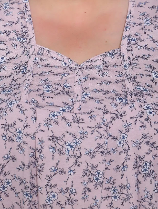 כותונת לילה במידות גדולות – תמונה 2