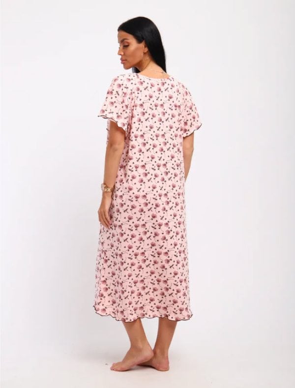 ⁦כותונת לילה במידות גדולות⁩ – תמונה ⁦2⁩