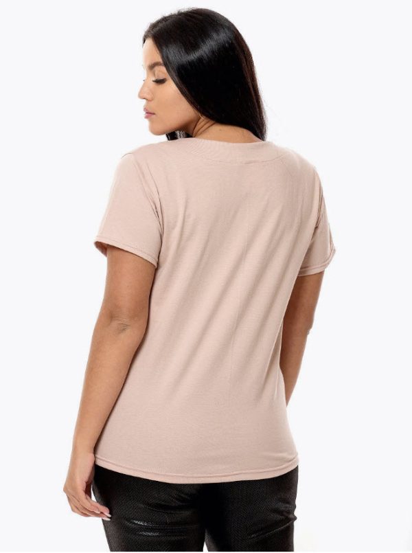 ⁦חולצת כותנה מידות גדולות⁩ – תמונה ⁦2⁩