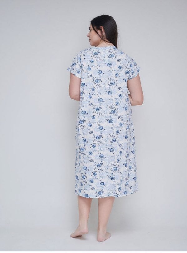 ⁦כותונת לילה במידות גדולות⁩ – תמונה ⁦2⁩