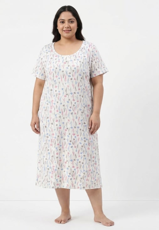 כותונת לילה במידות גדולות