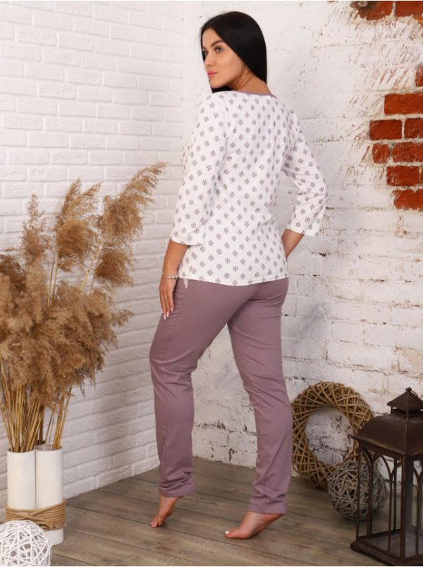 ⁦פיג'מה במידות גדולות⁩ – תמונה ⁦2⁩