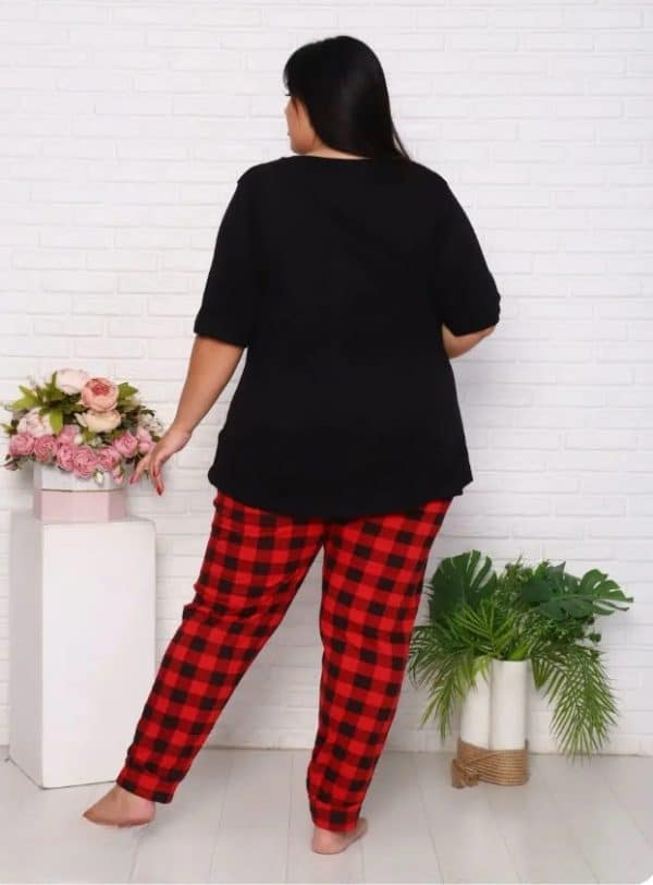 ⁦פיג'מה במידות גדולות⁩ – תמונה ⁦2⁩