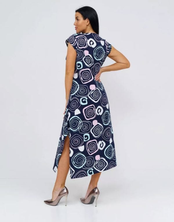 ⁦שמלה כותנה במידות גדולות⁩ – תמונה ⁦2⁩